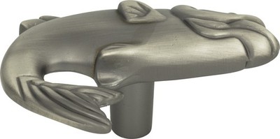 Atlas 2204-NO Fish Knob 2 1/4 Inch - Pewter