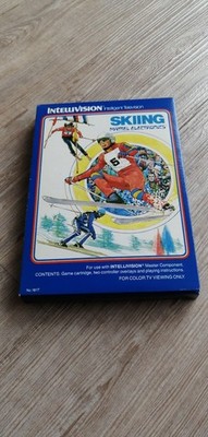 Mattel Electronics Intellivision Spiel Skiing