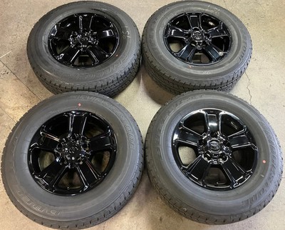 2020 Toyota Tundra Factory 18 Wheels Tires OEM Rims 75156 Sequoia Gloss Black 5x