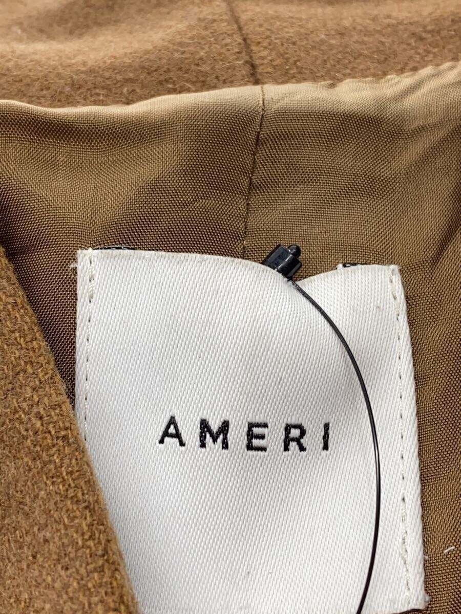 Ameri Stand Collar Wool Coat/Wool/Brw/0181710420/… - image 3