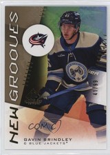 2024-25 Upper Deck SP Game Used New Grooves Gold 41/99 Gavin Brindley #NG-6 1mk2