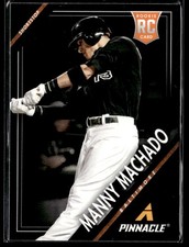 2013 Panini Pinnacle Manny Machado #163 Rookie Card RC. rookie card picture