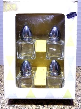 Vtg Irvinware 2 Pair Small Salt& Pepper Shakers No. 4050 Original Box U.S.A