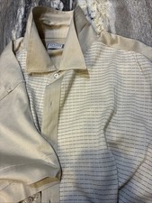 Ted Baker London Short Sleeve Knit Golf Shirt Amazing condition Size 4 L