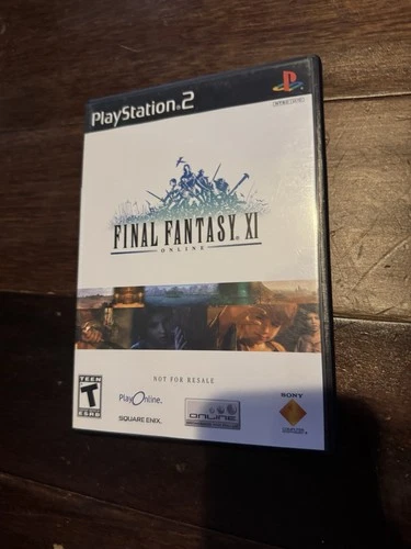 Final Fantasy XI Online - PlayStation 2, PS2