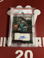 2016-17 Prizm Jaylen Brown Rookie RC Auto PSA 10 Pop 21 Celtics