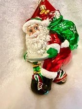 Christopher Radko - "First Deliveries"   Glass Ornament  # 3011765