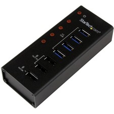 StarTech 4 Port USB 3.0 Hub w/ 3 Dedicated USB Charging Ports 2x1A  1x2A 