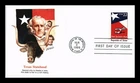 DR JIM STAMPS US COVER REPUBLIC OF TEXAS 150TH ANNIVERSARY FDC FLEETWOOD
