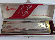 Hohner Larry Adler Professional 12 Chromatic Harmonica Germany w/ Original Case