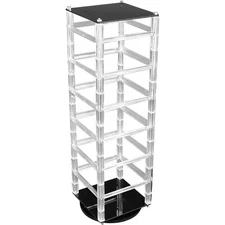 FindingKing Earrings Rotating Display Countertop Revolving 48 Cards