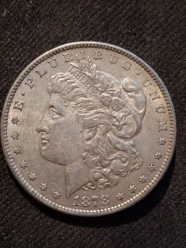 1878 Morgan Silver Dollar $1 Coin US 0.9 Fineness  Collector Coin