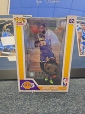 Funko POP! Trading Cards #02 LeBron James Prizm Panini Exclusive Lakers