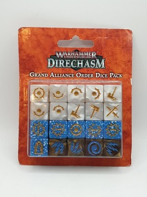 Warhammer 40k  Underworlds Direchasm Grand Alliance Chaos Dice Pack Würfel