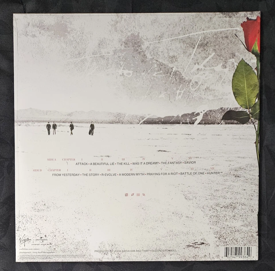30 Seconds To Mars A Beautiful Lie - Brand New Vinyl - Image 2 of 2