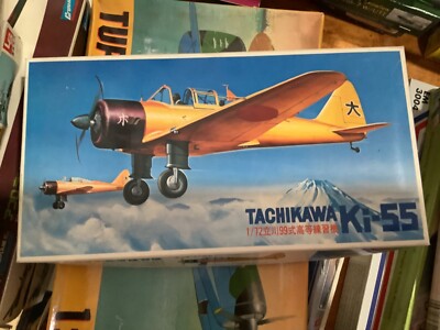 Rare Estate find  1:72 Complete Unassembled Model Kit fujimi tachikawa ki-55