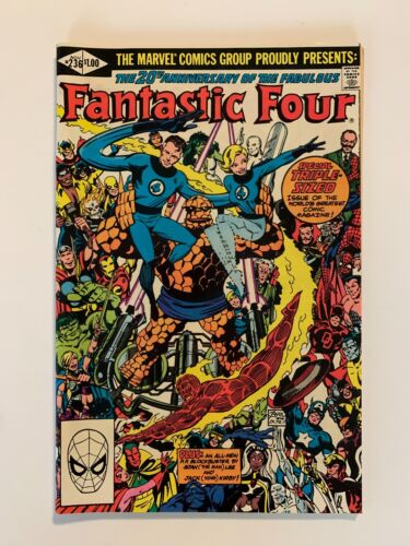 Fantastic Four #236 - Nov 1981 - Vol.1 - 20th Anniversary Issue - 8.5 VF+ (2)