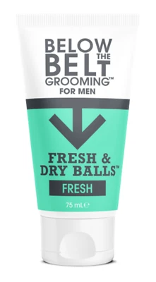 Below The Belt For Men Fresh & Dry Balls Intimate Groin Deodorant Fresh 75ml