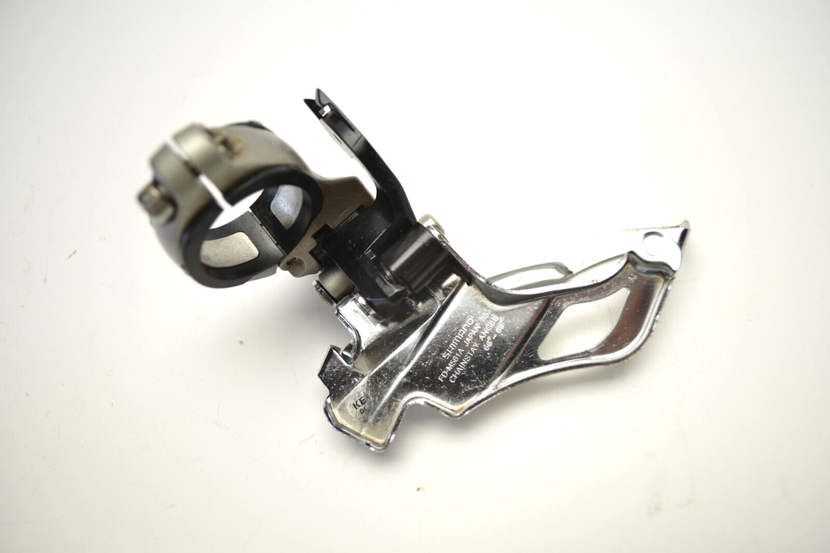 Dérailleur Avant Shimano Deore LX 9v – Pince 31,8mm Tirage Bas – Occasion