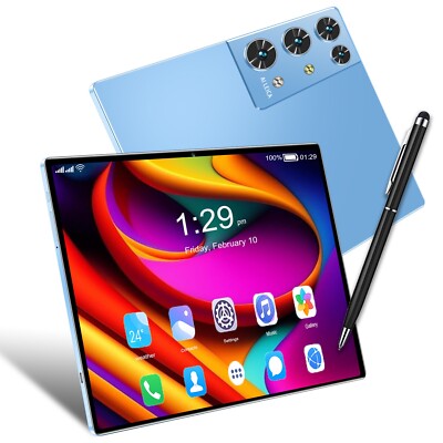 2024New 10 in Tablet Android 14 Tablets 16GB RAM 256GB ROM Octa-Core Dual Camera