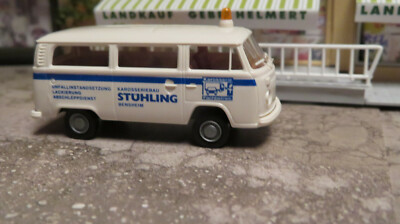 1:87 H0 Brekina VW T2 Bulli Bus Kombi Stühling Karosseriebau Bensheim NEU OVP