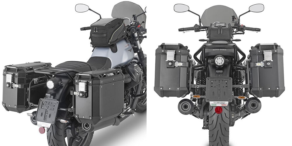 PLO8206CAM GIVI portavaligie MONOKEY® CAM-SIDE per MOTO GUZZI V7 Stone 850 2022