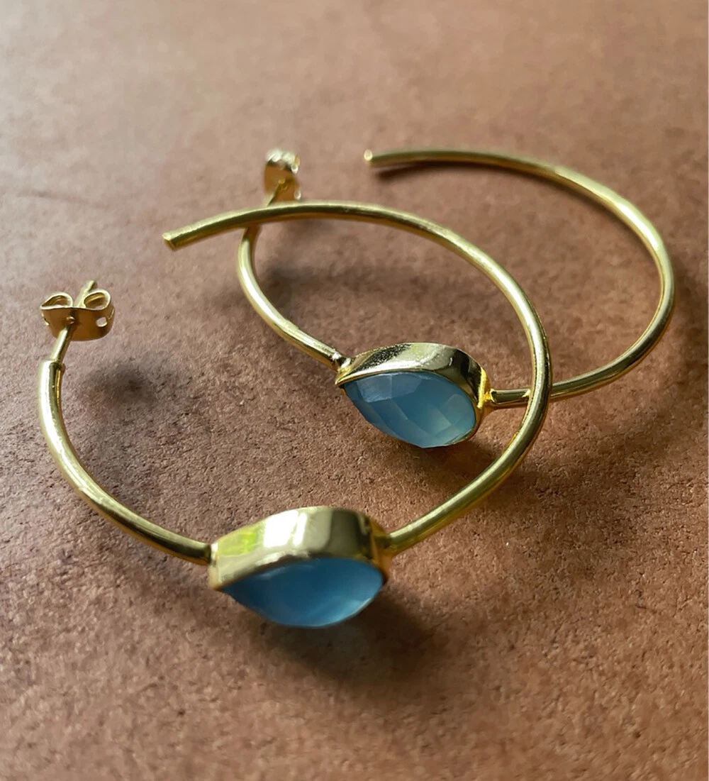 Base metal best sale earrings