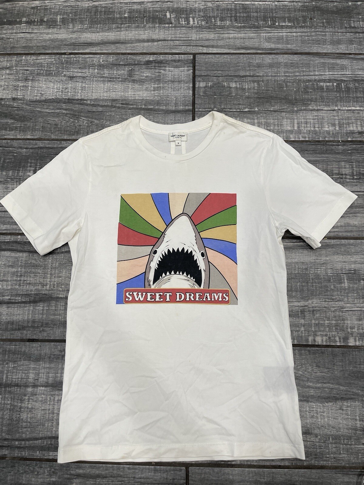 T shirt Saint Laurent Sweet Dreams taglia small