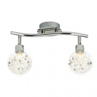 Brilliant Spot Deckenleuchte Joya 2-flammig G9/33W Metall/Glas chrom