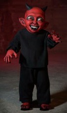 Halloween Monster Kids "Little Devil" Poseable Evil Red Demon Haunted House Prop