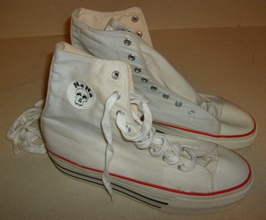 vintage platform sneakers