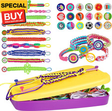 Friendship Bracelet Making Kit Toys, Ages 7 8 9 10 11 12 Year Old Girls Gifts Id