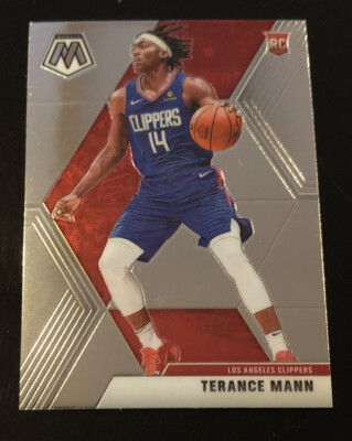 その他 Panini mosaic Terance mann Black RC 1/1 2019-20 Panini Mosaic #246 TERANCE MANN Rookie RC Los