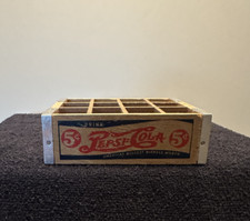 Pepsi Wooden Crate for Mini Bottles
