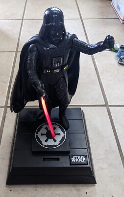 Vintage 1996 Star Wars Darth Vader Electronic Talking Coin Bank