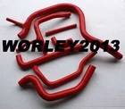 Red silicone radiator heater hose for SAAB 900 16V 1986-1993 1987 1988 1989 1990