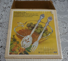 International Silverplate INTERLUDE 2 COMPARTMENT PARTY SET - No. SP-4