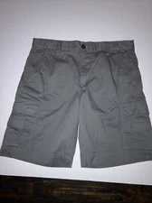 RED HEAD Cargo Shorts Men’s 38 Gray 8-pocket Utility Work Sportsman