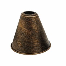 Modern Lampenschirm gebürstetem Metall Antikes Deckenlampe Leicht anzubringen