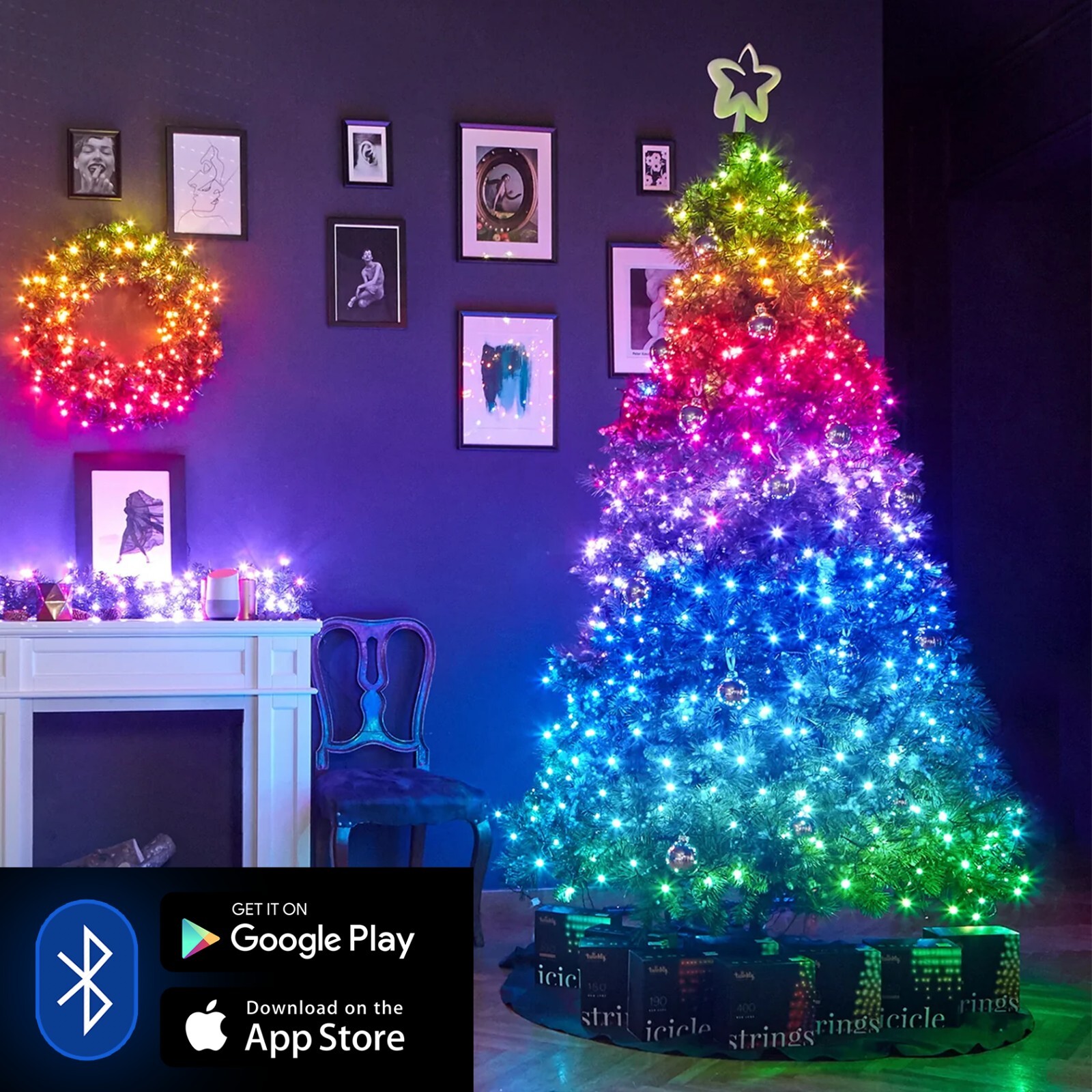 Guirlande LED 2m20 Bluetooth USB pour une ambiance cocooning douce