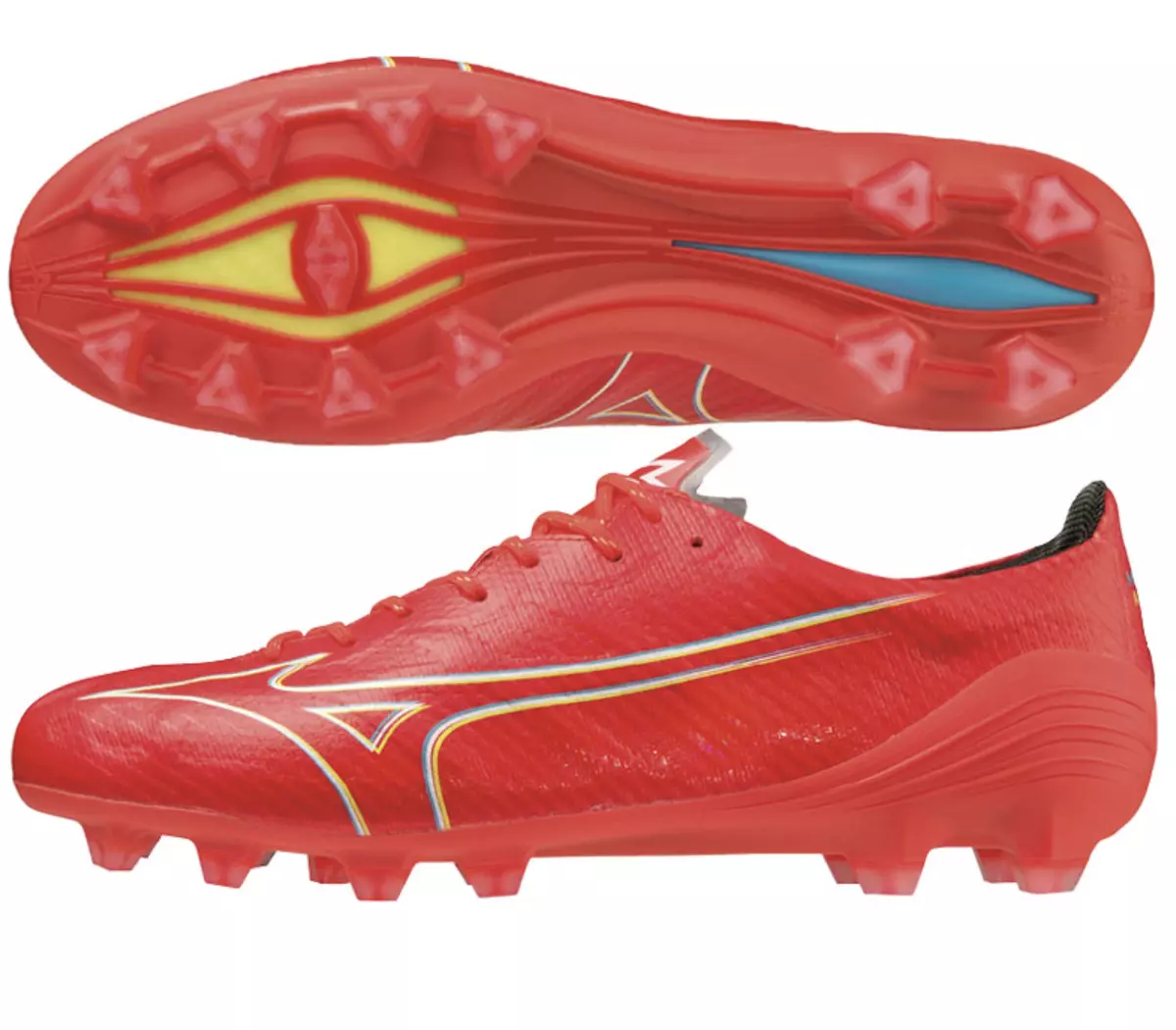 Mizuno JAPAN Alpha ELITE Soccer Football Shoes P1GA2362 Red