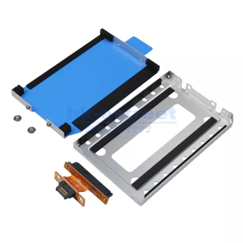 Rugged Hard Drive Caddy Bracket Tray+ SATA HDD Cable For Dell Latitude 5414 5404
