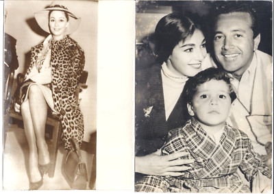 3 Original Foto Pier Angeli (1932-1971) Portraits Promi Schauspieler Schauspieler 