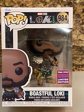 Funko Pop Marvel Boastful Loki #984 Wondercon 2022 Exclusive With protector