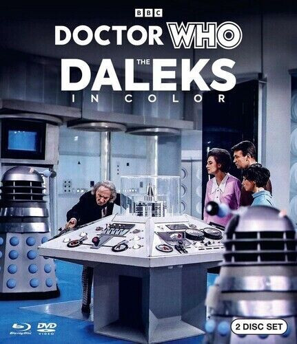 Doctor Who: The Daleks in Color blu-ray & dvd Zone A Black & white - Picture 1 of 1