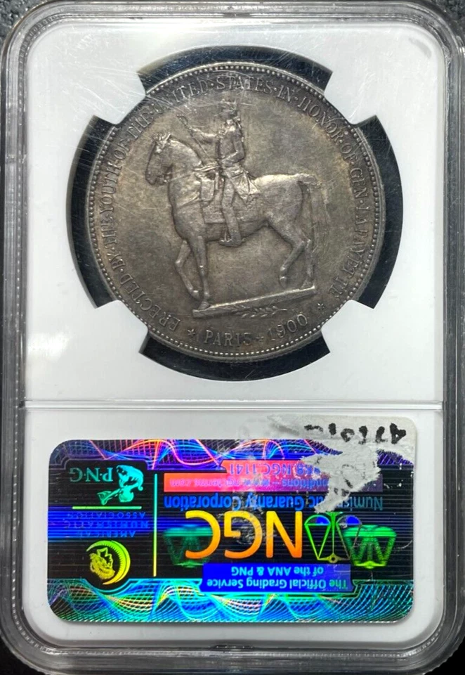 1900 LAFAYETTE SILVER DOLLAR ~ NGC MS61 ~BEAUTIFUL LOOKING ORIG. COIN~ - Image 4 of 4