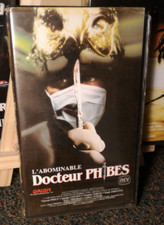 VHS - L'ABOMINABLE DOCTEUR PHIBES (1971) - VINCENT PRICE - VHS OCCASION