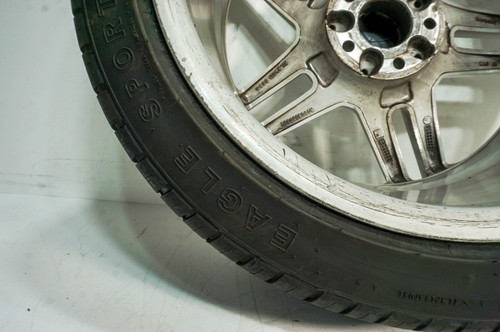 10-13 Mercedes E550 W212 OEM AMG Wheel Rim Silver Tire 245/40R18 18" 5077 - Picture 23 of 24