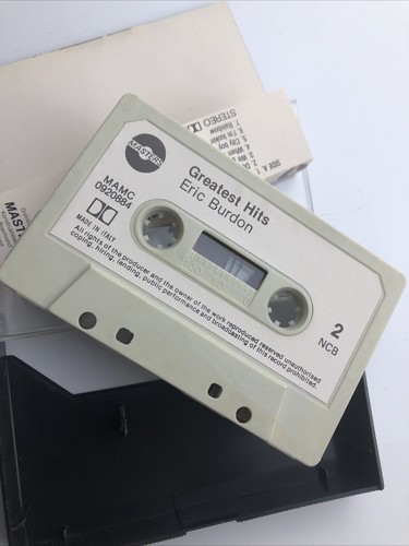 ERIC BURDON-GREATEST HITS-MASTERS-MAMC 0920884 ITALY RARE CASSETTE - Picture 4 of 4