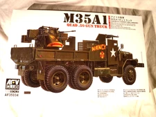 1/35 AFV Club US M35A1 Quad .50 Gun Truck PE Parts Vietnam War Era # 35034
